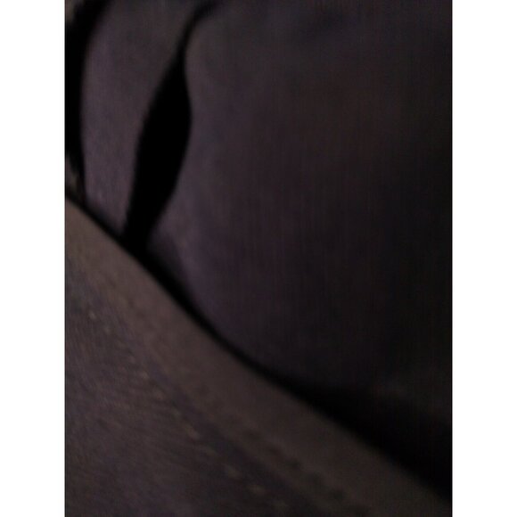 BCBGeneration Dress Pants Women's L Black Wide Leg Career Trousers Pleated NWOT - Picture 6 of 9